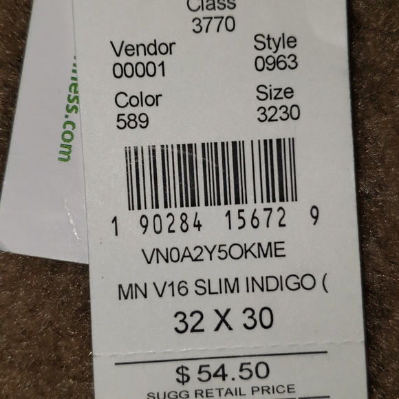 *Vans* 32x30 Jean's - Picture 2 of 6